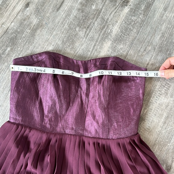 JACOB STRAPLESS PLEATED DRESS - Picture 3 of 12